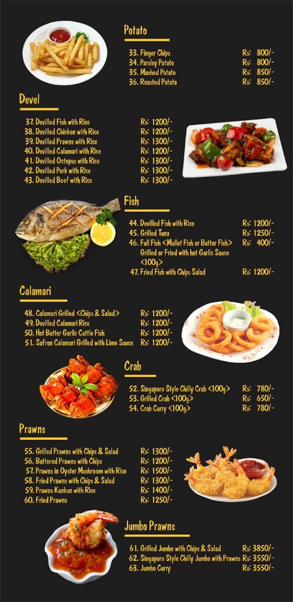 Menu King And Queen Cantina-4