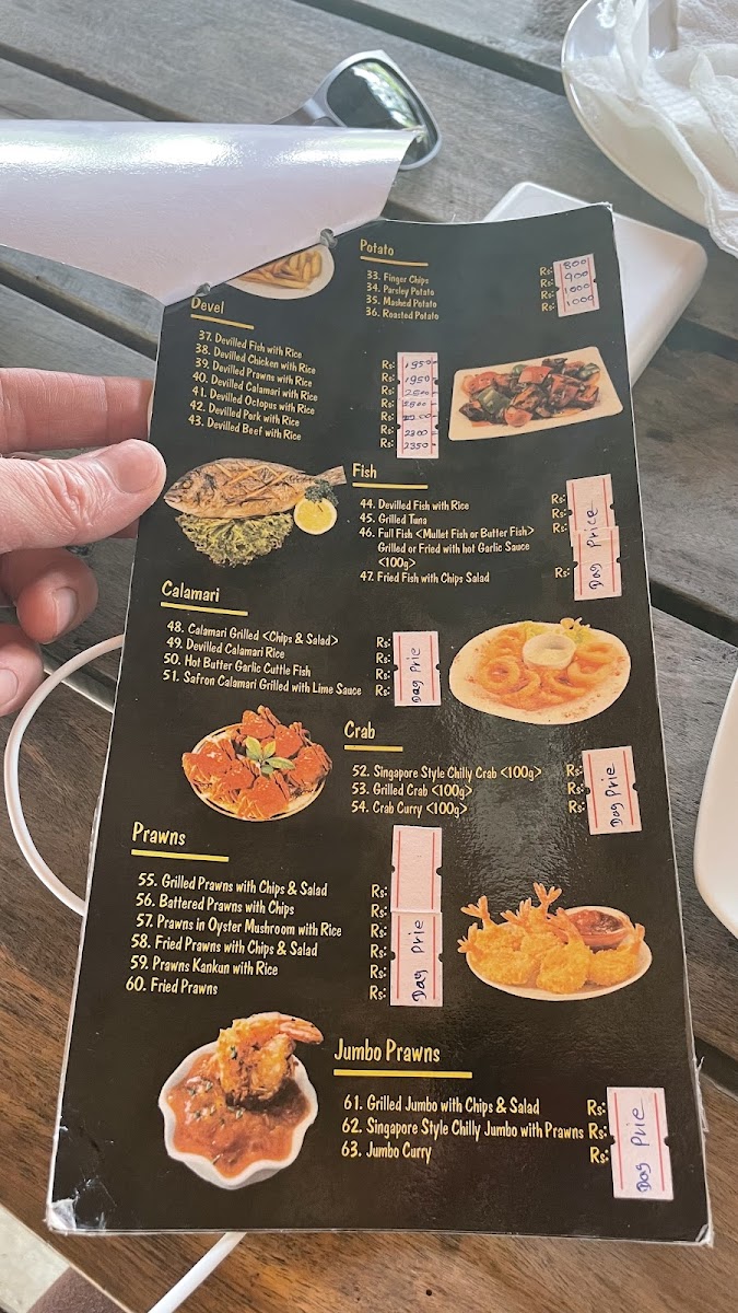 Menu King And Queen Cantina-5